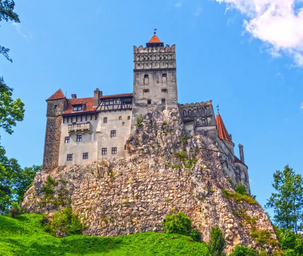 Exterior view of Bran Castle